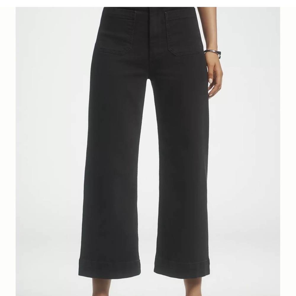 Maeve Anthropologie Colette High Rise Wide-Leg Jeans